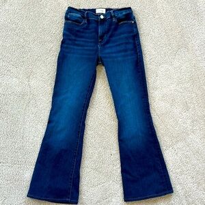 Frame Denim Women's High Rise Jeans - Dark Blue